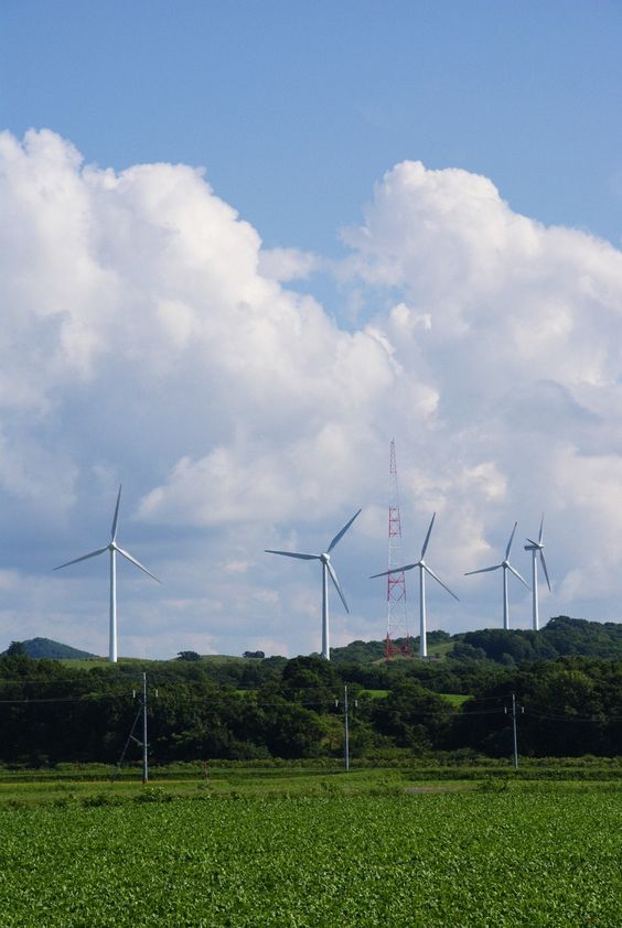 ロケ地は北海道の苫前町