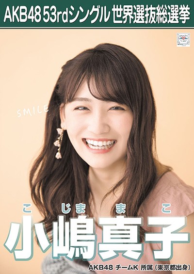 2位：小嶋真子