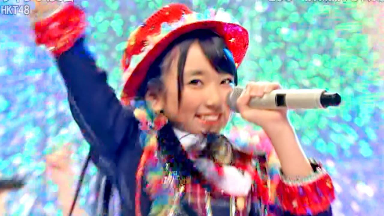 【Full HD 60fps】 HKT48 ウインクは3回 (2013.12.19) 矢吹奈子 初センター曲 - YouTube