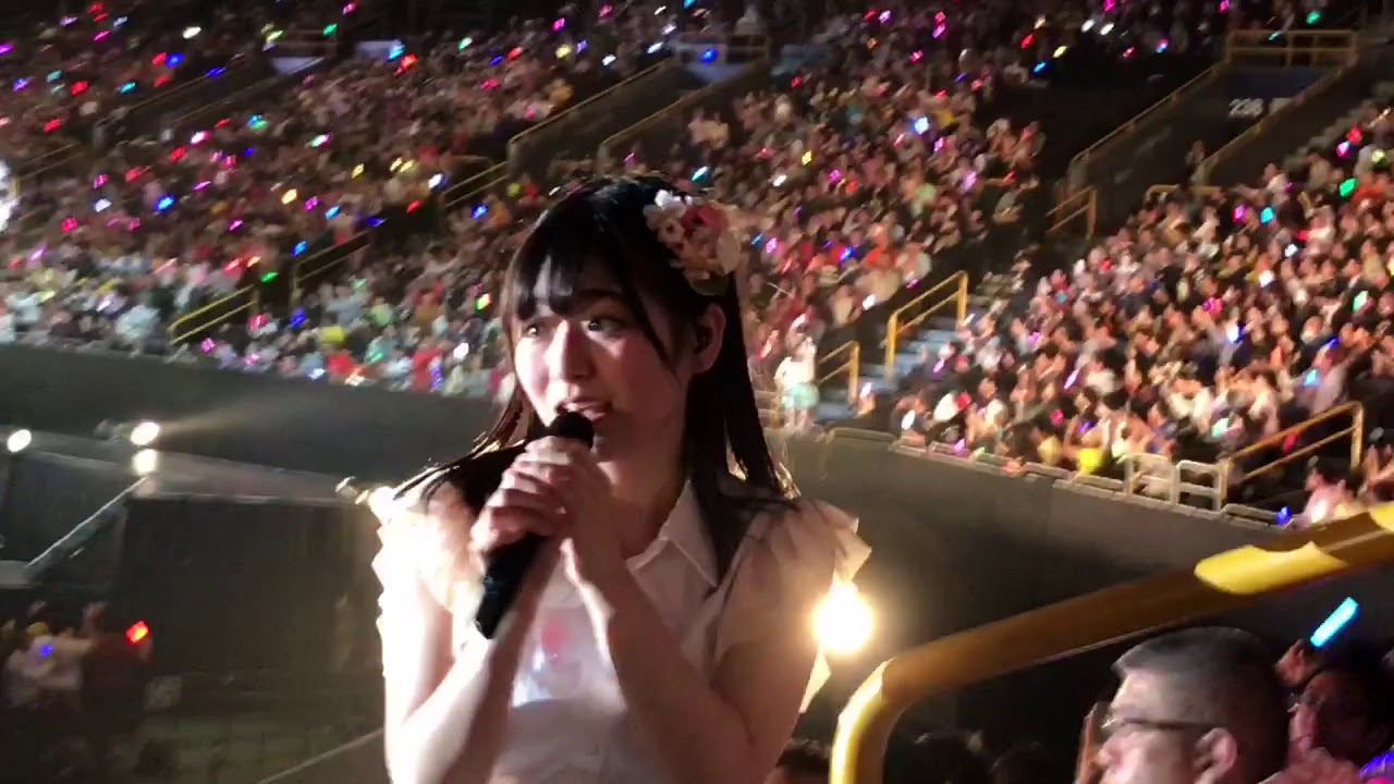【撮影タイム】HKT48 春のアリーナツアー 2018 SSA 月足天音 君のことが好きやけん - YouTube