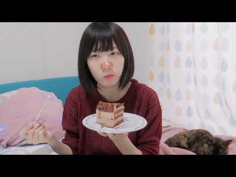 誕生日ケーキ食べてる様子 - YouTube