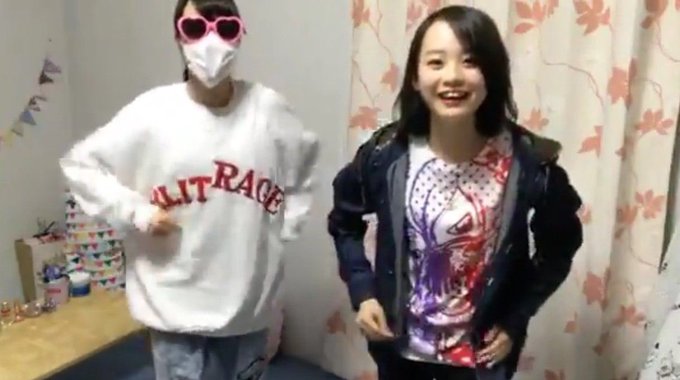 横山結衣の妹のダンスが上手すぎる件