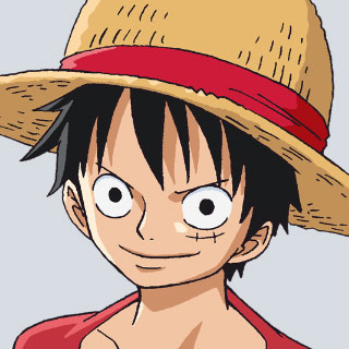 3位：「ONE PIECE」ルフィー