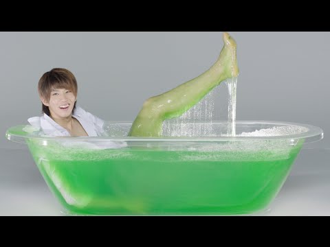 スライムで風呂作ってみた　I make Slime Bathtub ! - YouTube