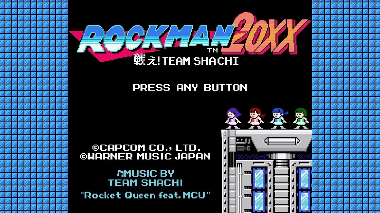 TEAM SHACHI×ロックマン/MEGAMAN「Rocket Queen feat. MCU」【Official Music Video Game】 - YouTube