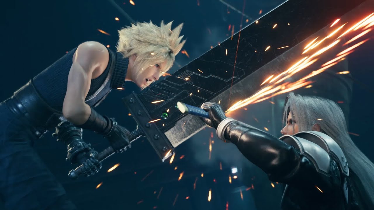 FINAL FANTASY VII REMAKE テーマソング発表記念トレーラー - YouTube