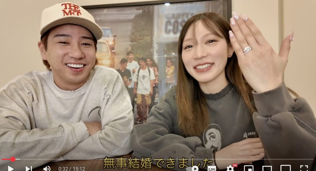 結婚を機に大阪に引っ越し