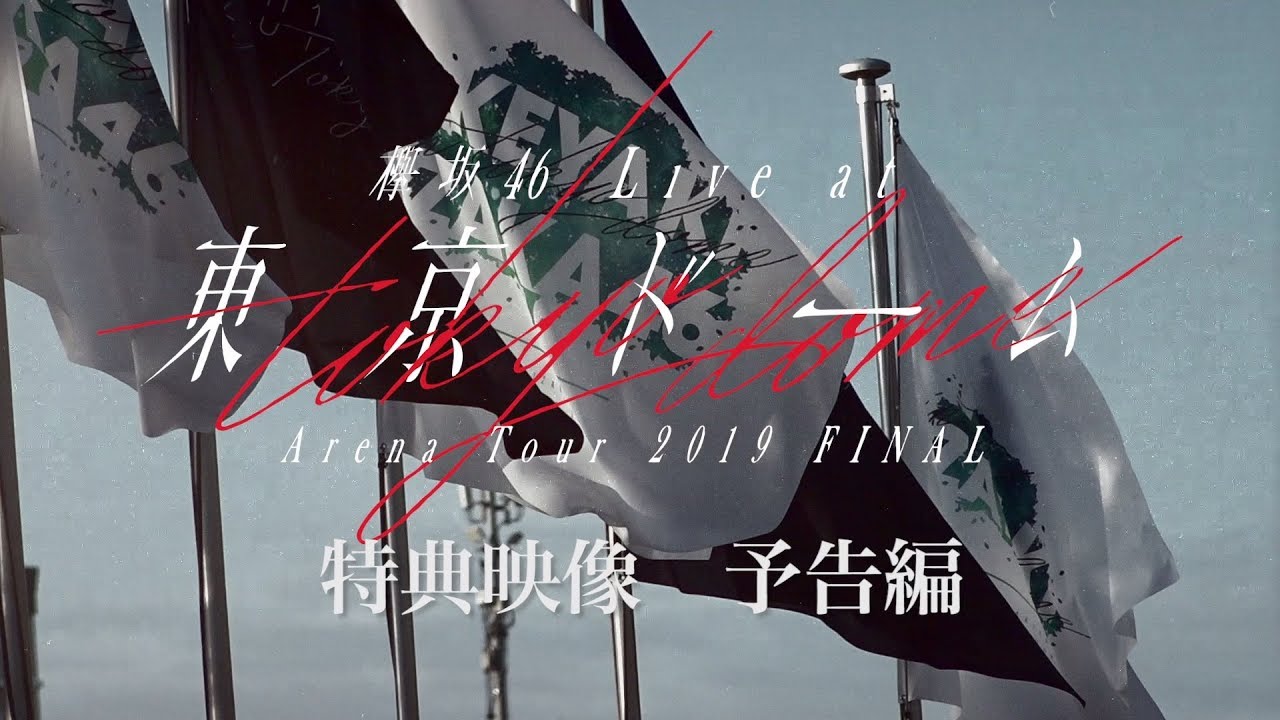 「欅坂46　LIVE at 東京ドーム ～ARENA TOUR 2019 FINAL～」特典映像 予告編 - YouTube