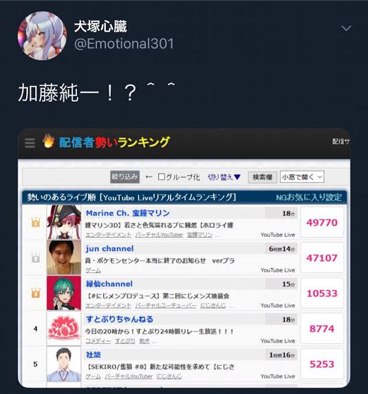 加藤純一はふざけている 