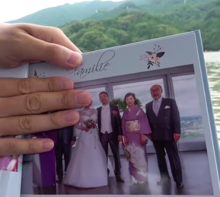 MEGWINさんの再婚した時の結婚式の写真