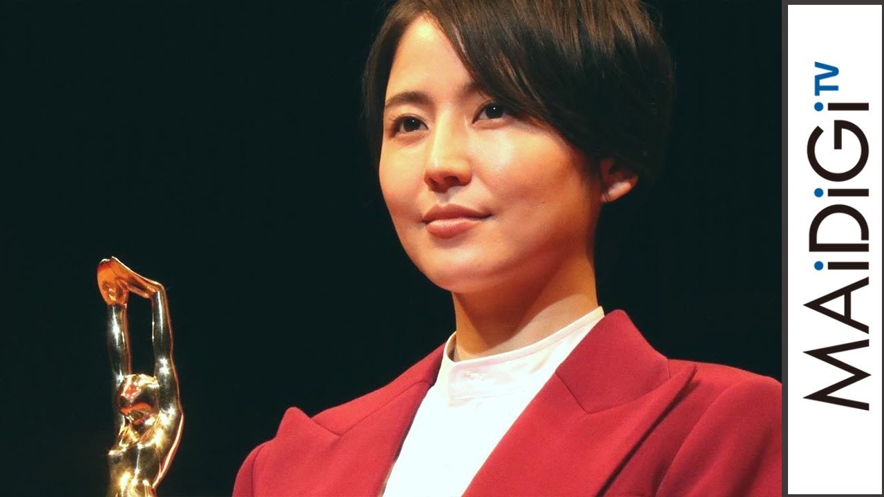 長澤まさみ「昔より自由に」女優としての変化も　毎日映コン女優主演賞受賞 - YouTube