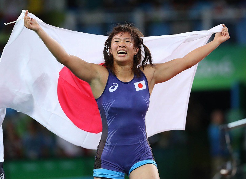 リオ五輪で金メダルを獲得した川井梨紗子さん