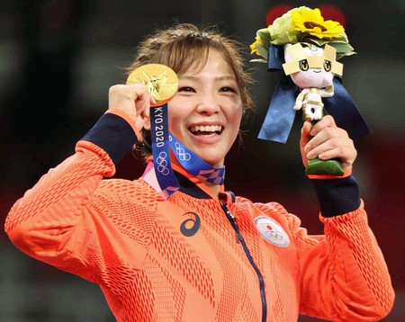 東京オリンピックで金メダルを獲得