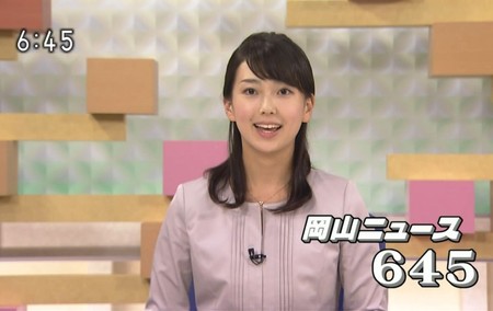 NHK岡山放送局時代の和久田麻由子アナ