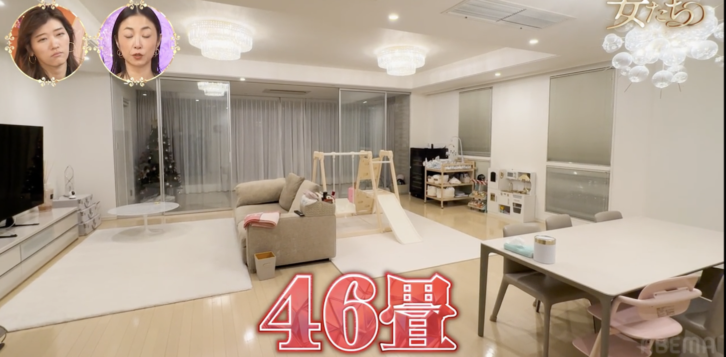 豪邸には高級なアイテムがズラリ