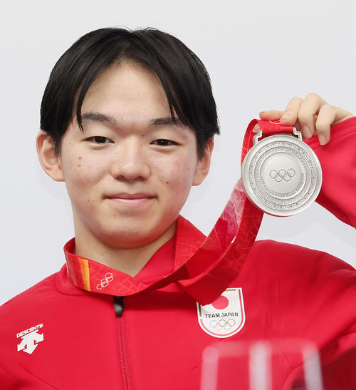 北京オリンピックで銀メダルを獲得