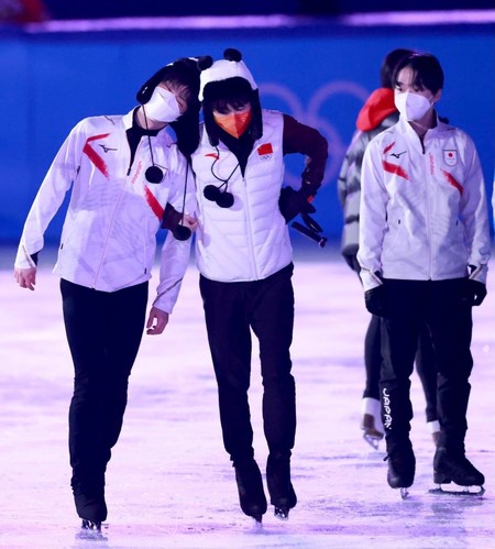 とっても仲良しな羽生結弦選手とボーヤン選手