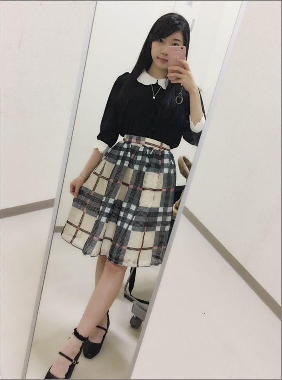 竹俣紅のかわいい私服ファッション⑰