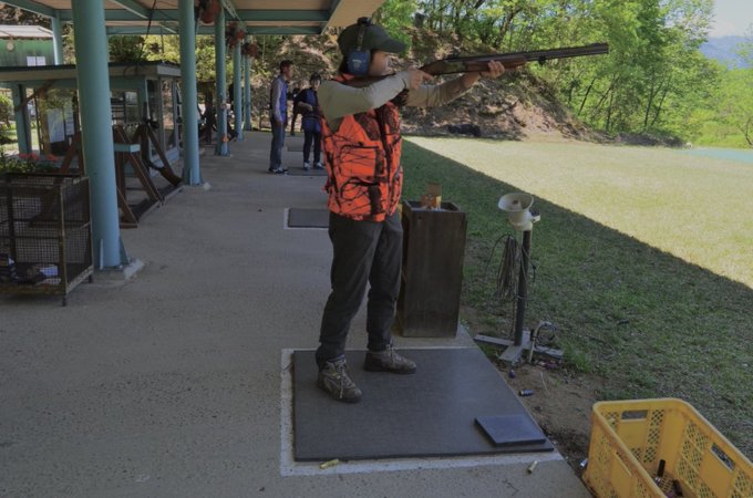 現在は猟銃の資格も取得